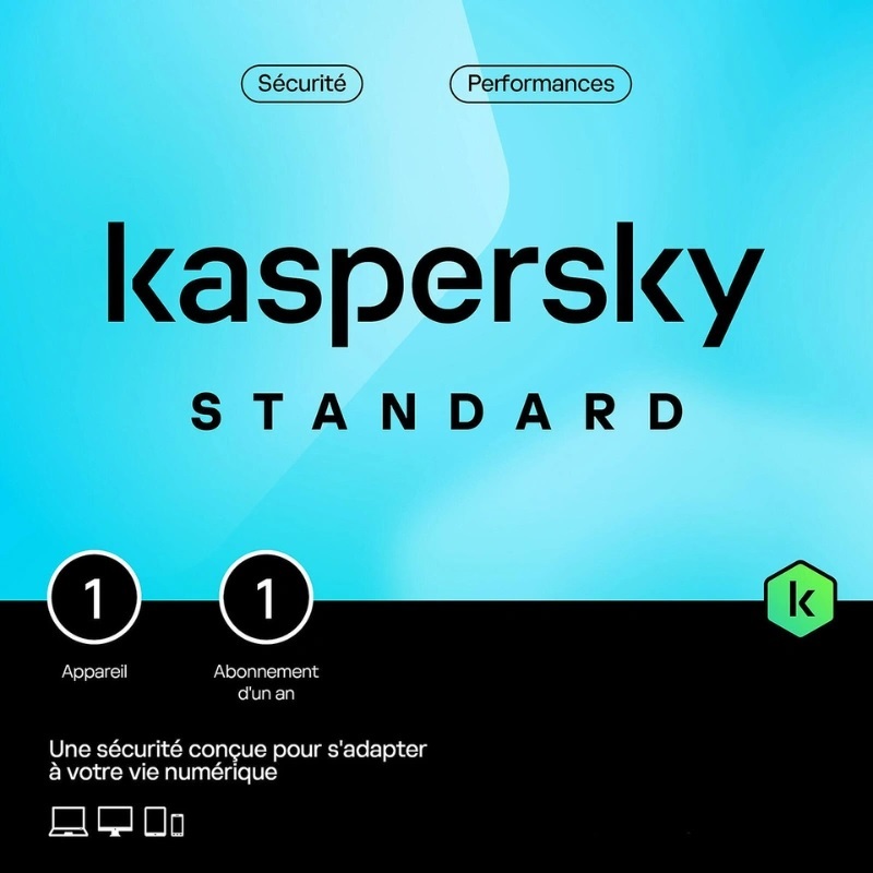 SOFTWARE KASPERSKY STANDARD 1 PC